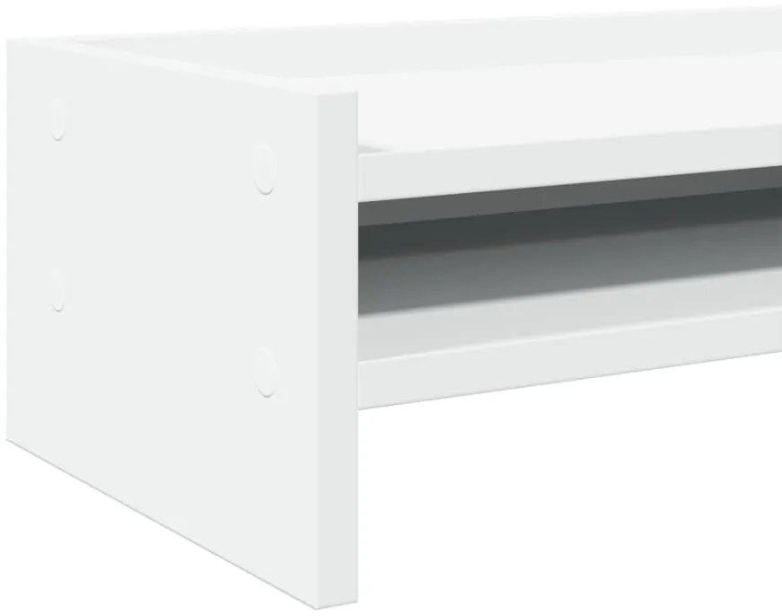 Suporte para monitor 100x24x16 cm derivados de madeira branco