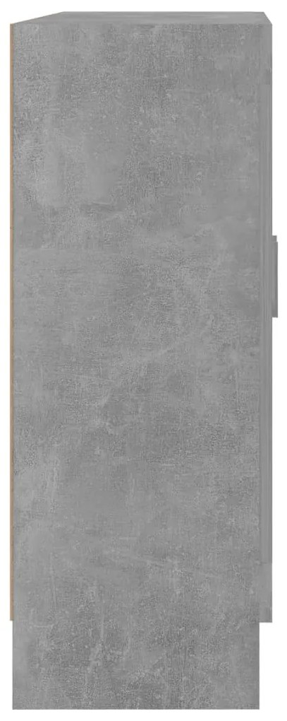 Estante 82,5x30,5x80 cm derivados de madeira cinzento cimento