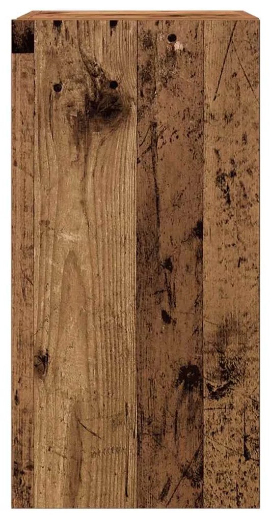 Armário para TV 30,5x30x60 cm derivados madeira madeira velha