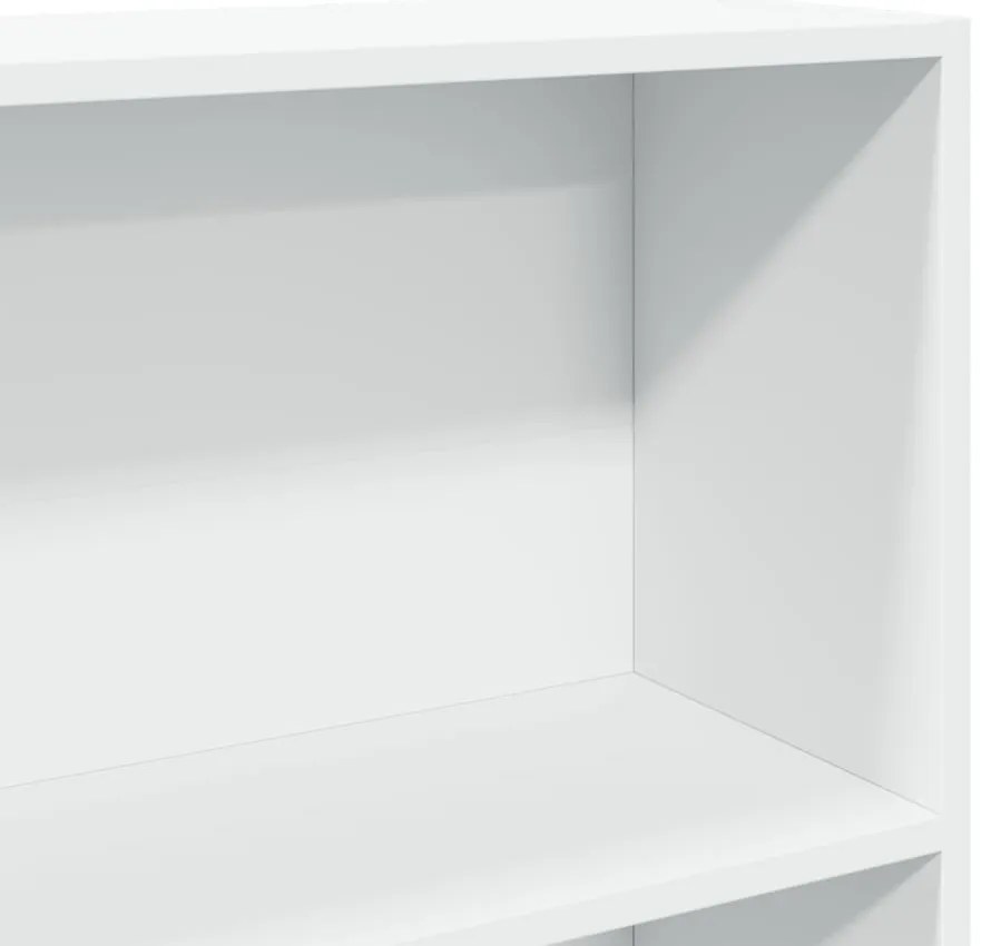 Estante 80x24x176 cm derivados de madeira branco