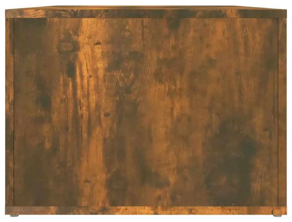 Mesa de centro 80x50x36 cm derivados madeira carvalho fumado