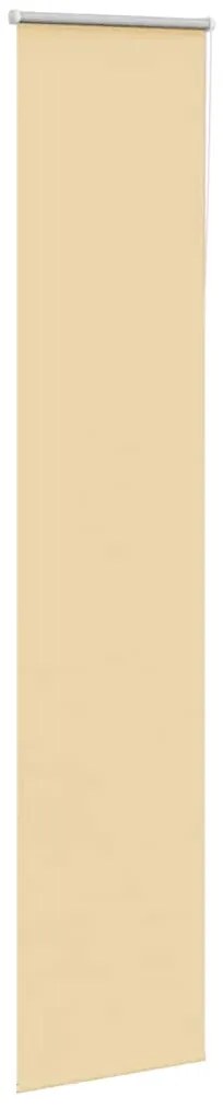 Persiana de enrolar 55x210 cm largura tecido 50,7 cm poliéster