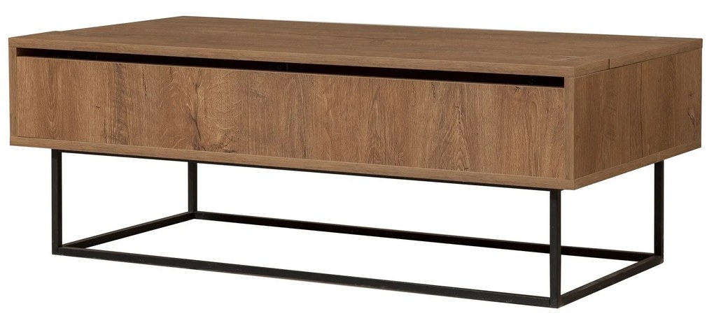 Conjunto de Mobiliário de Sala Laxus – Nogueira/Preto – TV: 180x50x40