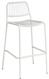 Banqueta Alta Empilhável Jardín Elton Gardénia Branco & ↑75 Cm - Sklum