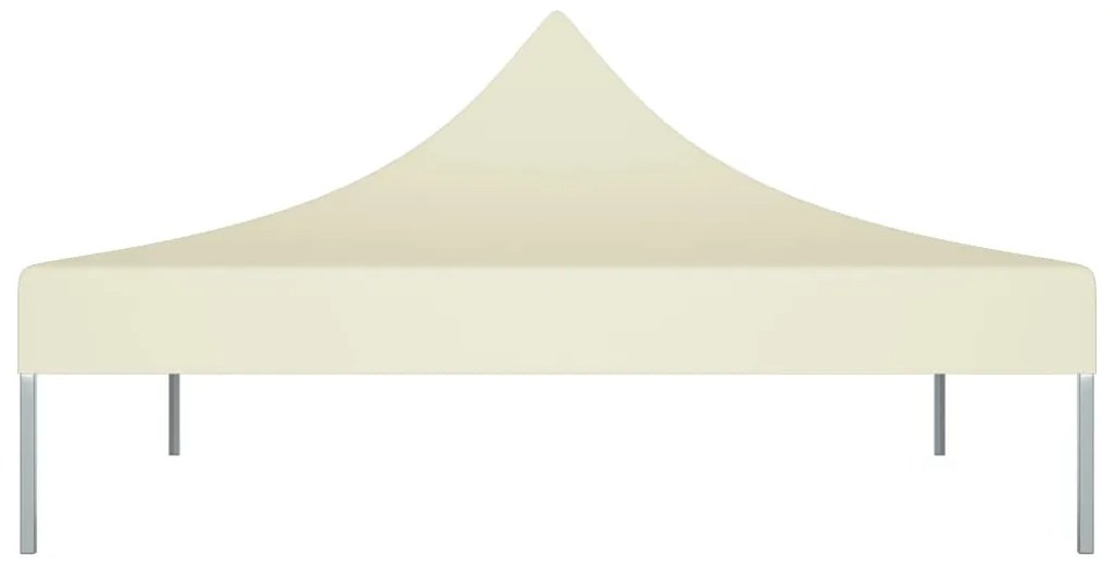 Teto para tenda de festas 2x2 m 270 g/m² cor creme