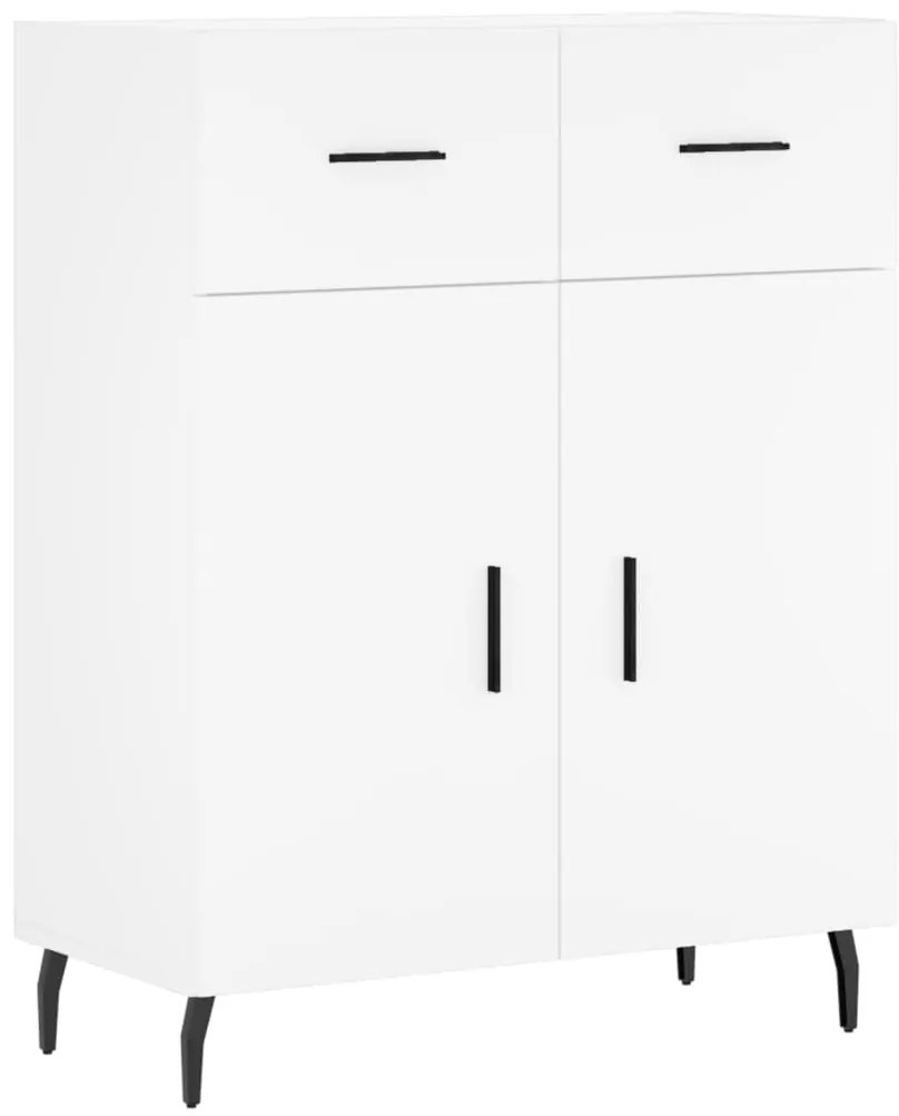 Armário alto 69,5x34x180 cm derivados de madeira branco