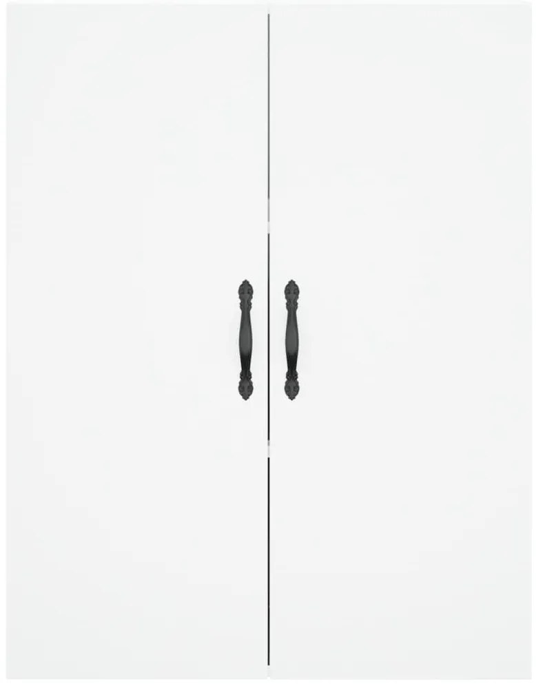 Armário alto 69,5x34x180 cm derivados de madeira branco