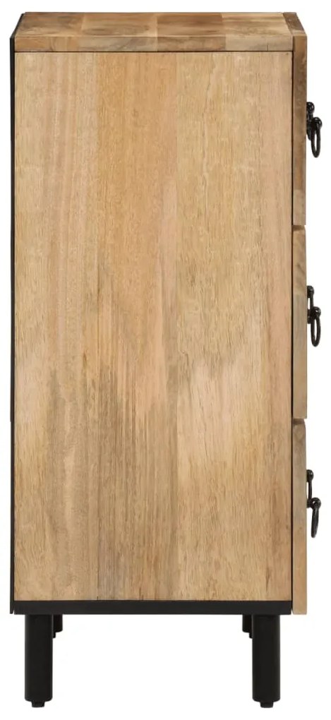 Móvel de apoio 60x33x75 cm madeira de mangueira maciça