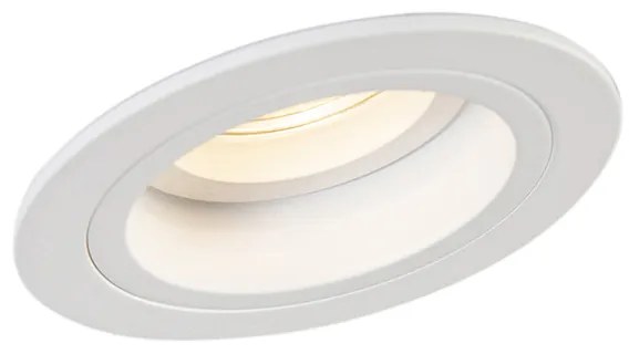 Foco embutido inteligente branco redondo inclinável Incl. Wifi GU10 - Chuck