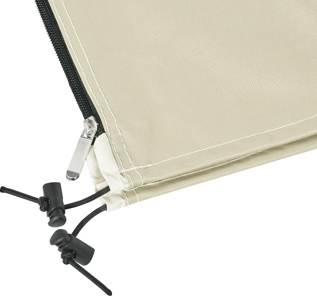 Capa Protetora de Chapéu de Sol Ø56x220 cm Capa para Chapéu de Sol Res