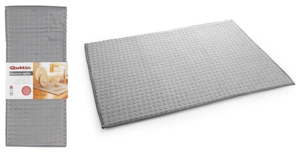 Escorredor de Cozinha Dobrável Quttin Cinzento 50 x 38 cm
