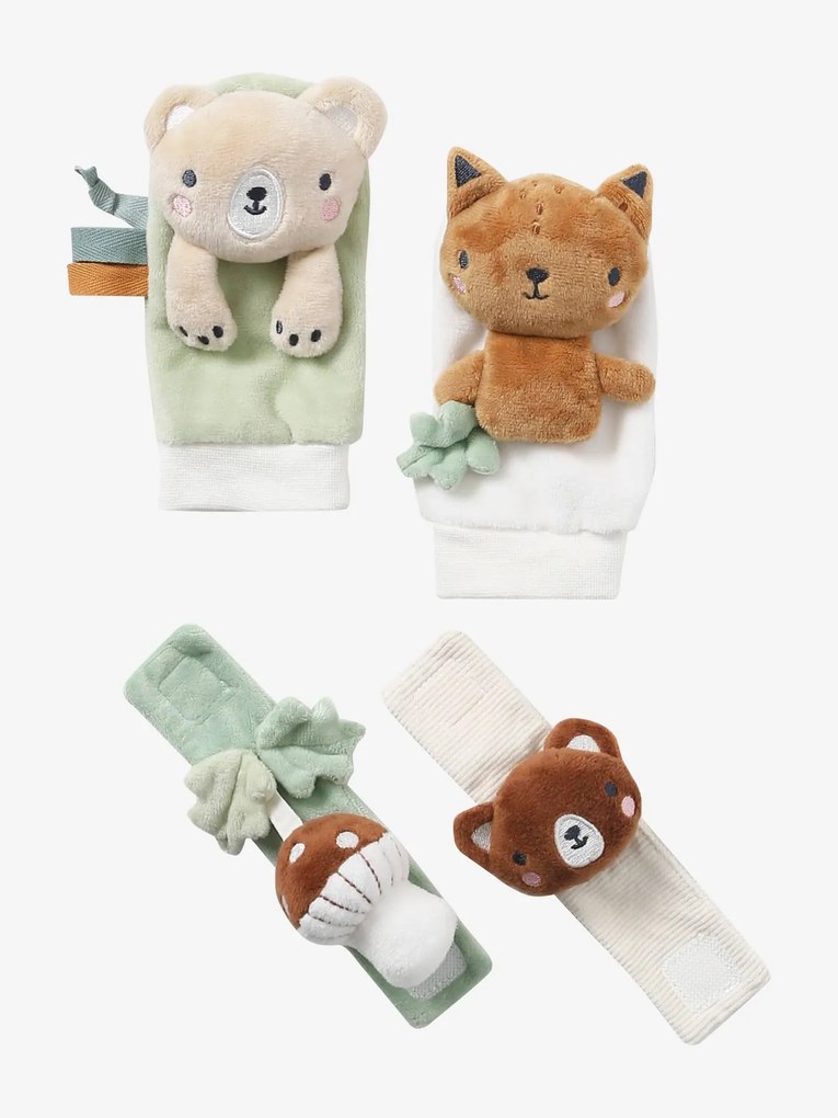 Agora -15%: Guizos para pés e mãos, Green Forest castanho