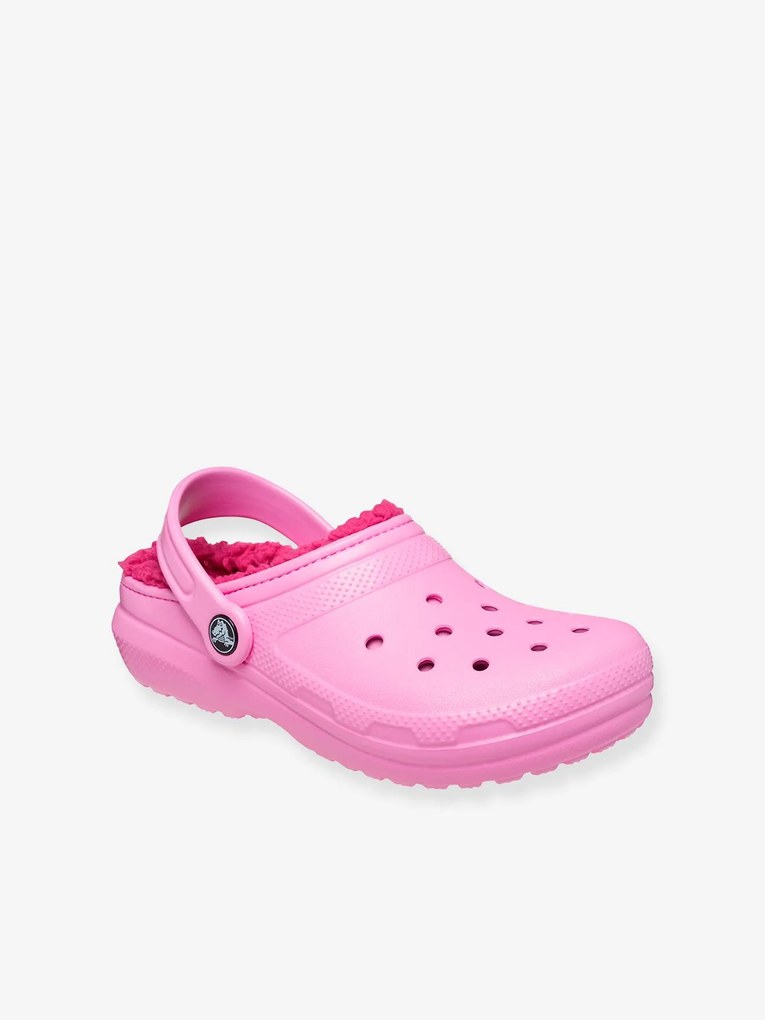 Socas para criança, Classic Lined Clog K CROCS™ rosa