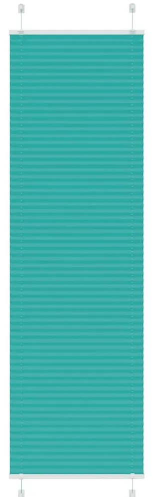 Plissado Cego Gasolina verde 65x200 cm Largura Tecido 64,4 cm