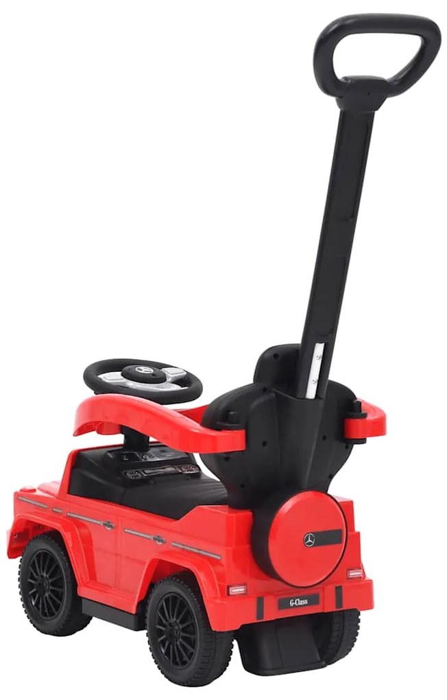 Carro infantil de empurrar Mercedes-Benz G63 vermelho