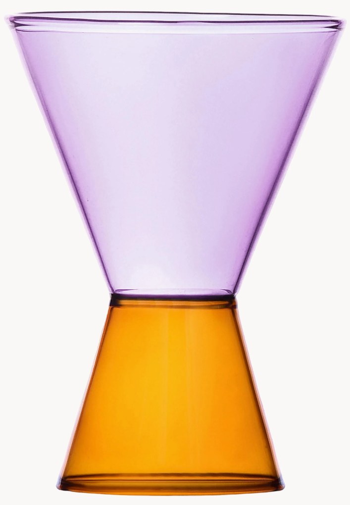 Copo de água em borosilicato artesanal Travasi