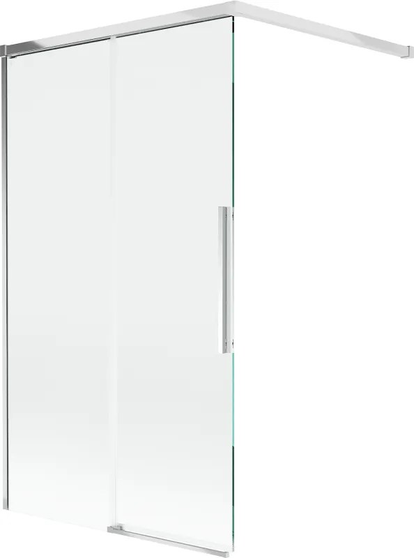 Mexen Rox divisória de duche de 2 painéis deslizante 120 x 150 cm, transparente, cromado - 8C9-120-003-01-00