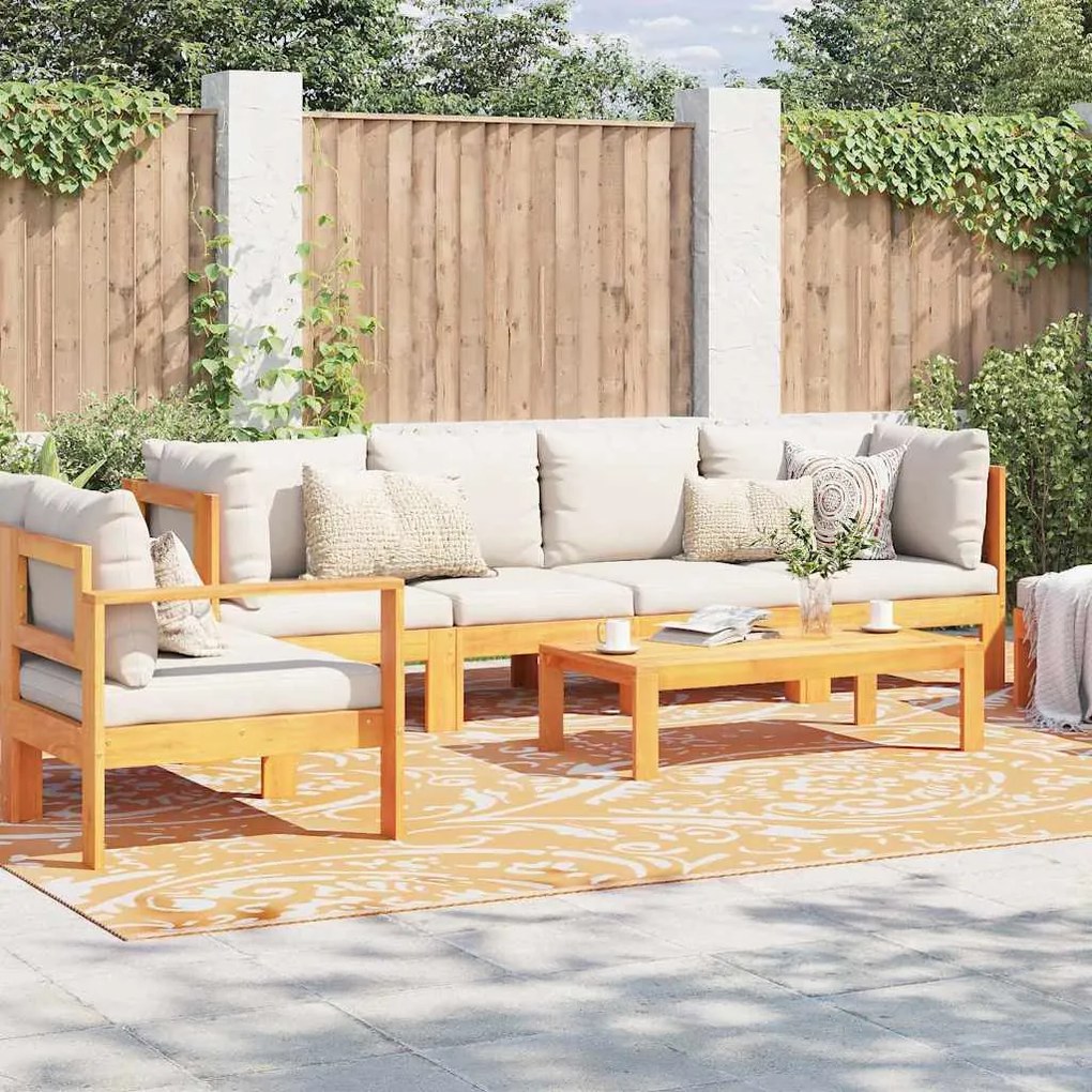 vidaXL Tapete para Outdoor laranja e branco 300 x 400 cm PP