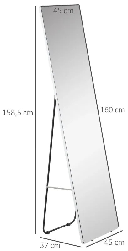 Espelho de Pé/Parede Domus - Design Moderno
