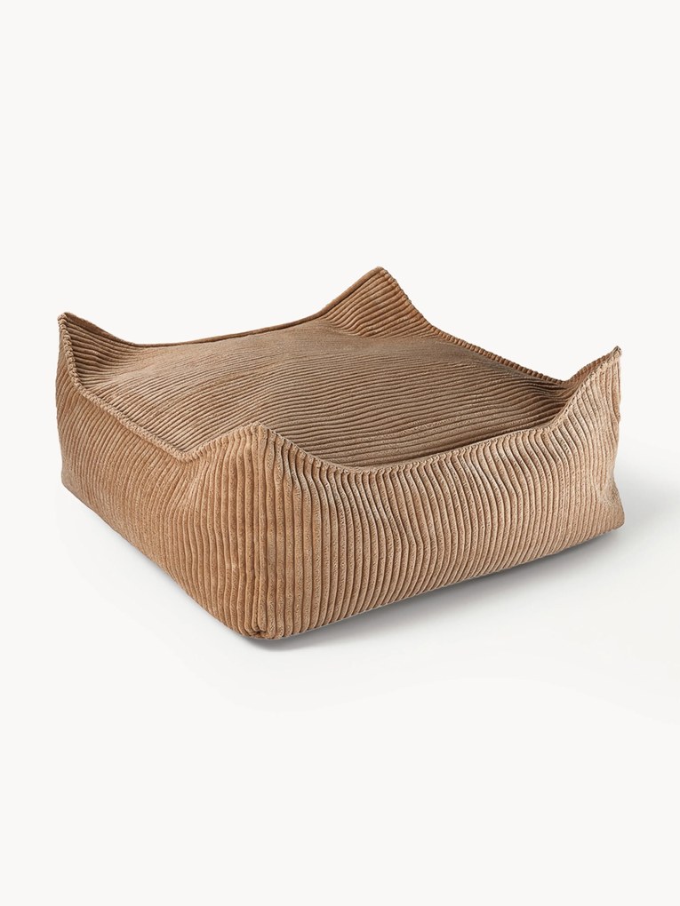 Almofada de chão em bombazina para crianças Sugar