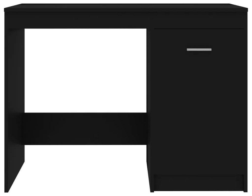 Secretária 100x50x76 cm derivados de madeira preto