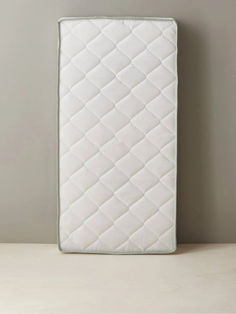 Colchão para bebé, antiácaros, com tratamento Bi-ome® branco