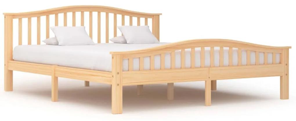 Estrutura de cama em pinho maciço 180x200 cm