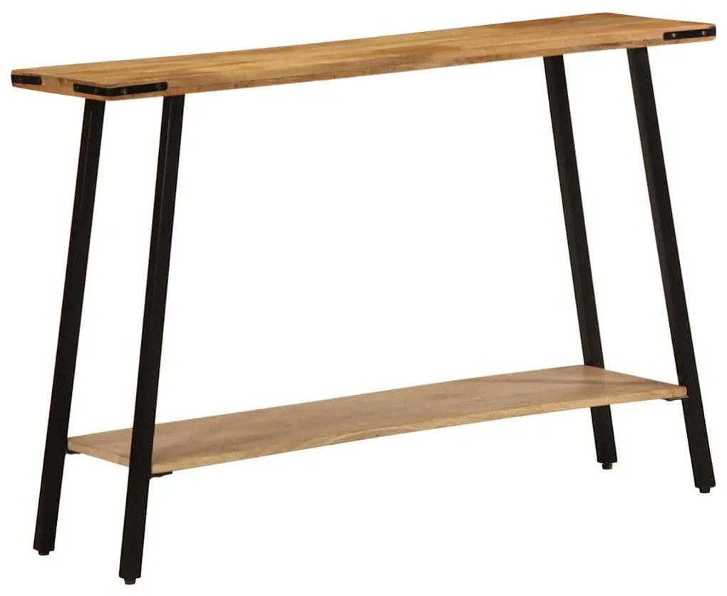 Mesa consola 110x30x75 cm madeira de mangueira maciça