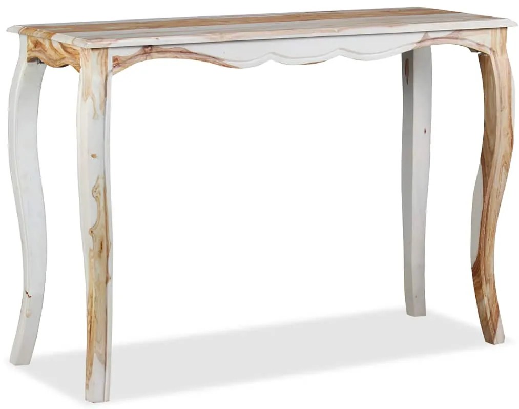 Mesa consola 110x40x76 cm madeira de acácia maciça