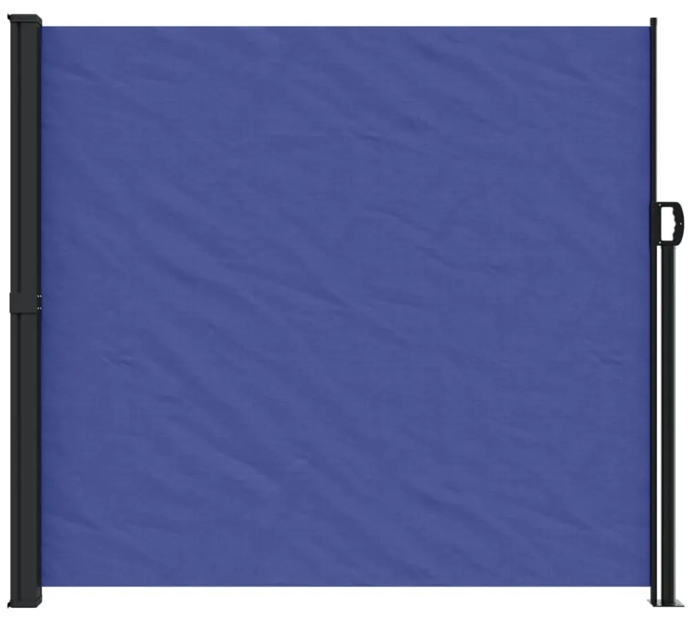 Toldo lateral retrátil 180x600 cm azul