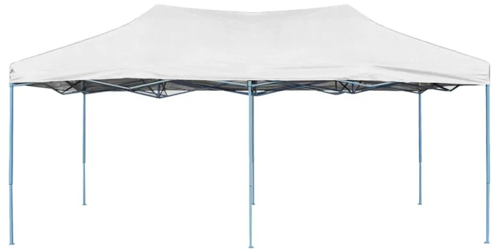 Tenda dobrável profissional para festas 3x6 m aço branco