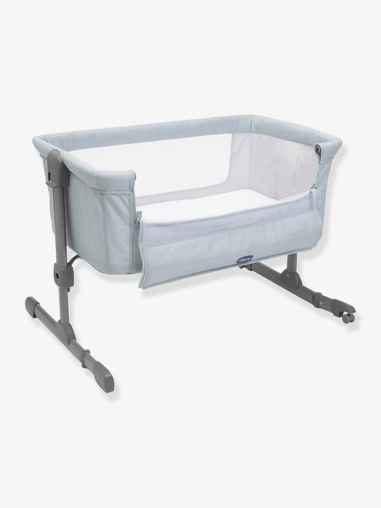 Berço cododo (cama de aproximação) Next2Me Essential, da CHICCO azul