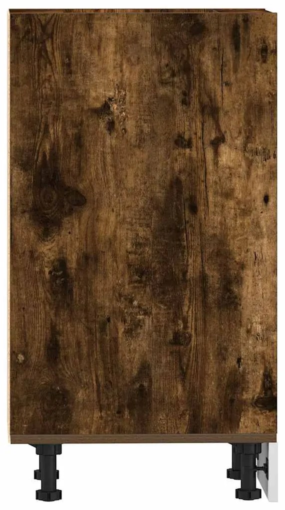 Armário inferior “Riga” 30x44,5x81,5cm carvalho fumado