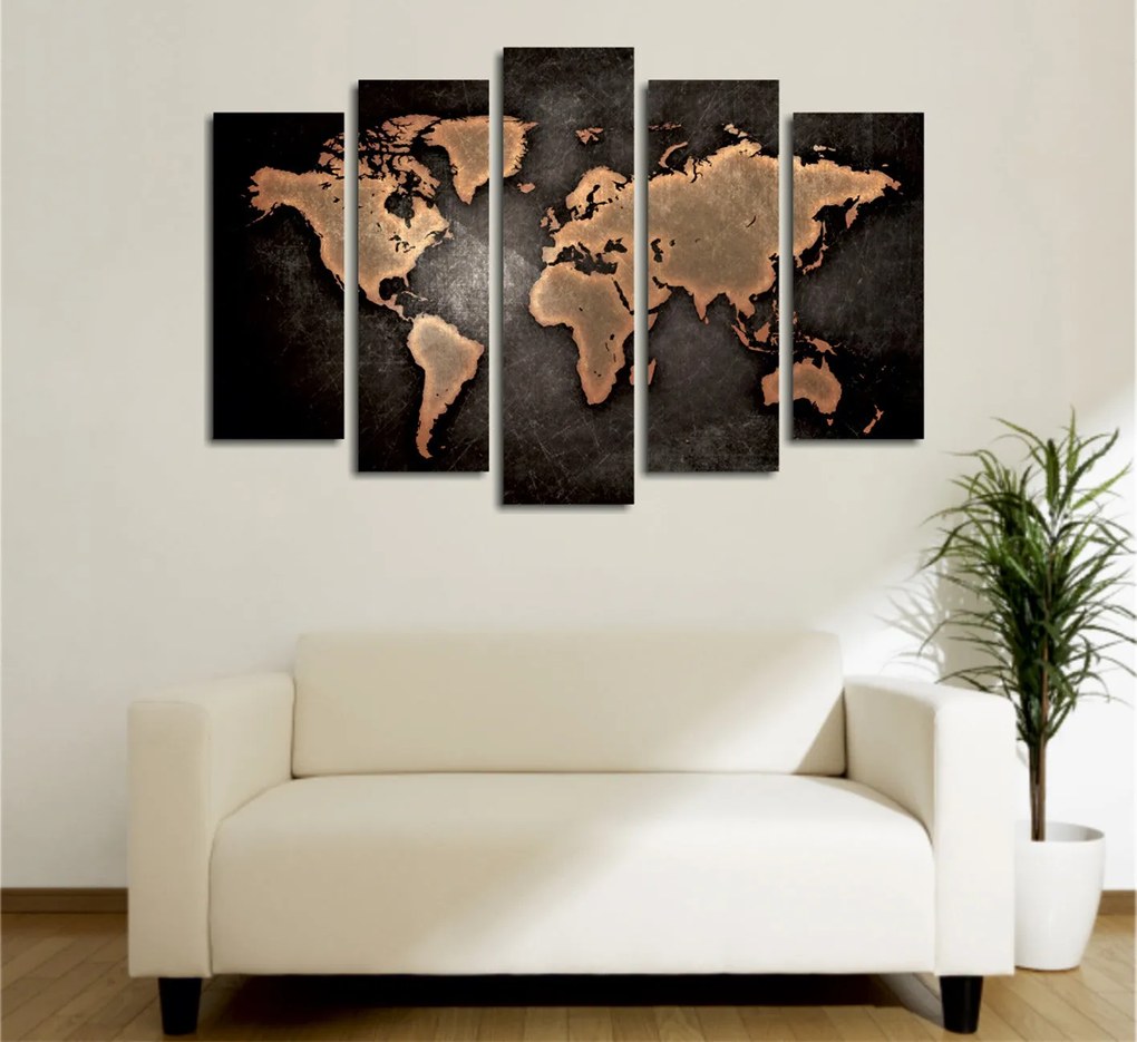 Pintura Decorativa em Tela BC049 – Multicolor – 105 x 70 cm