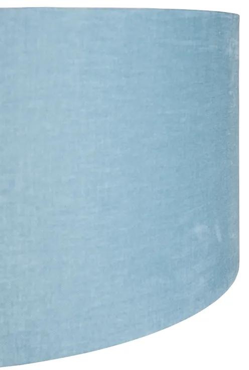 Lâmpada de arco de parede em aço com tom azul 50/50/25 ajustável Moderno