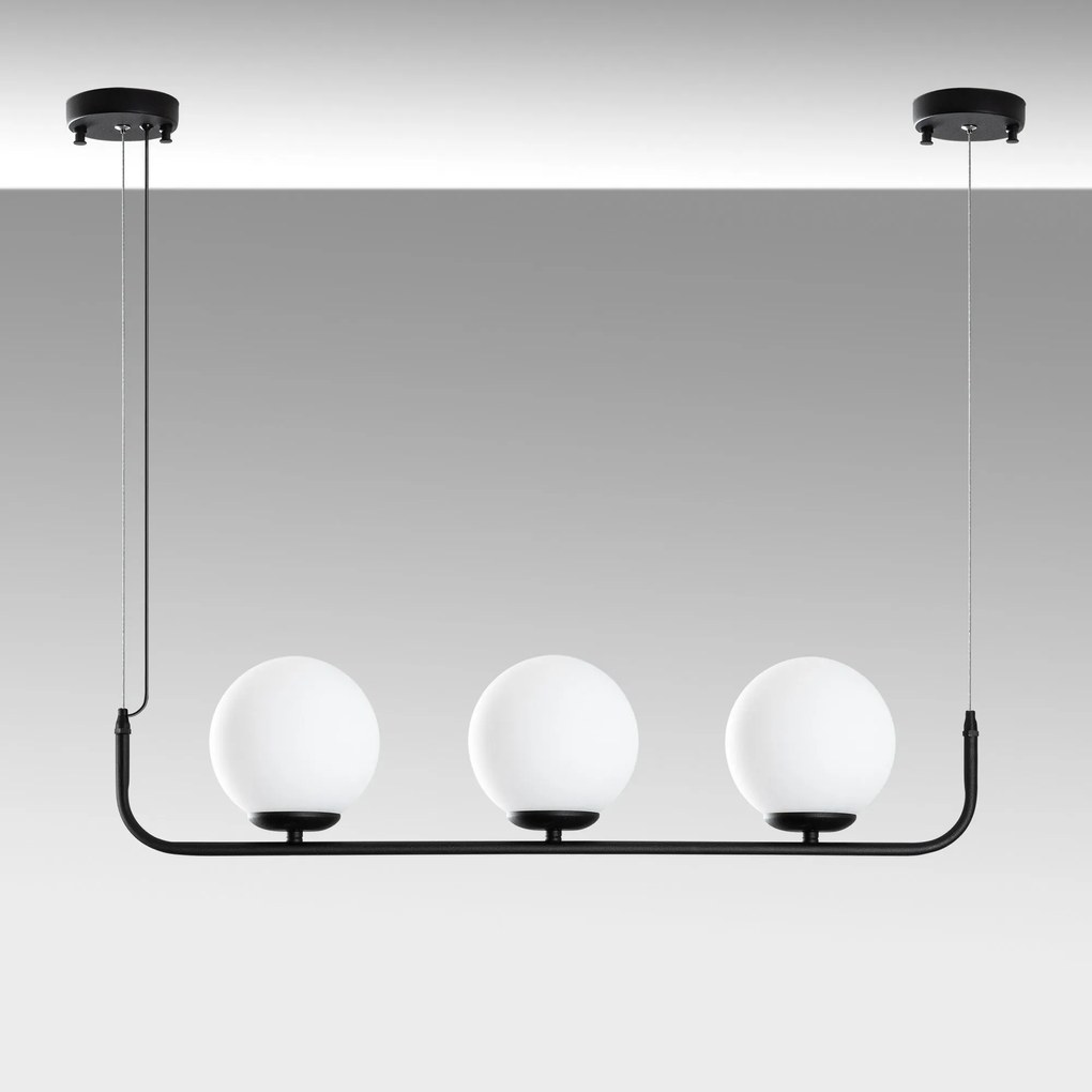 Candeeiro de Teto Faruk – Preto – 76 cm