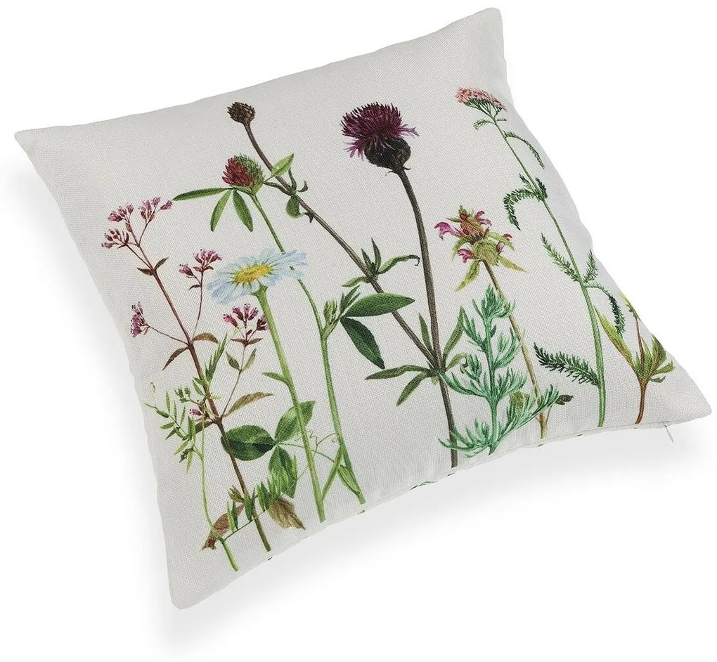 Almofada Versa Bloemen Poliéster (45 x 45 cm)