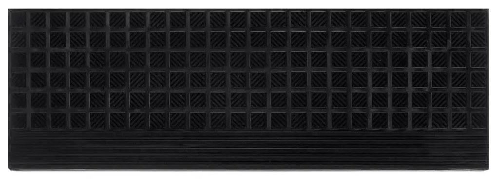 Tapetes para degraus de escada 10 pcs 25x75 cm borracha