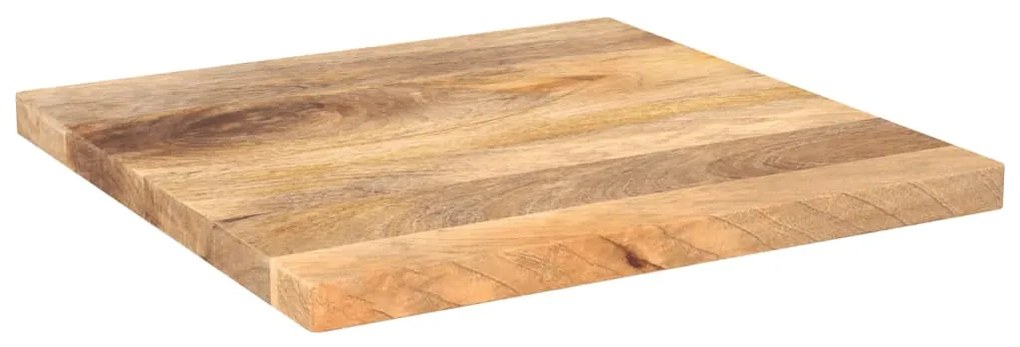 Tampo de mesa quadrado 50x50x3,8 cm mangueira maciça