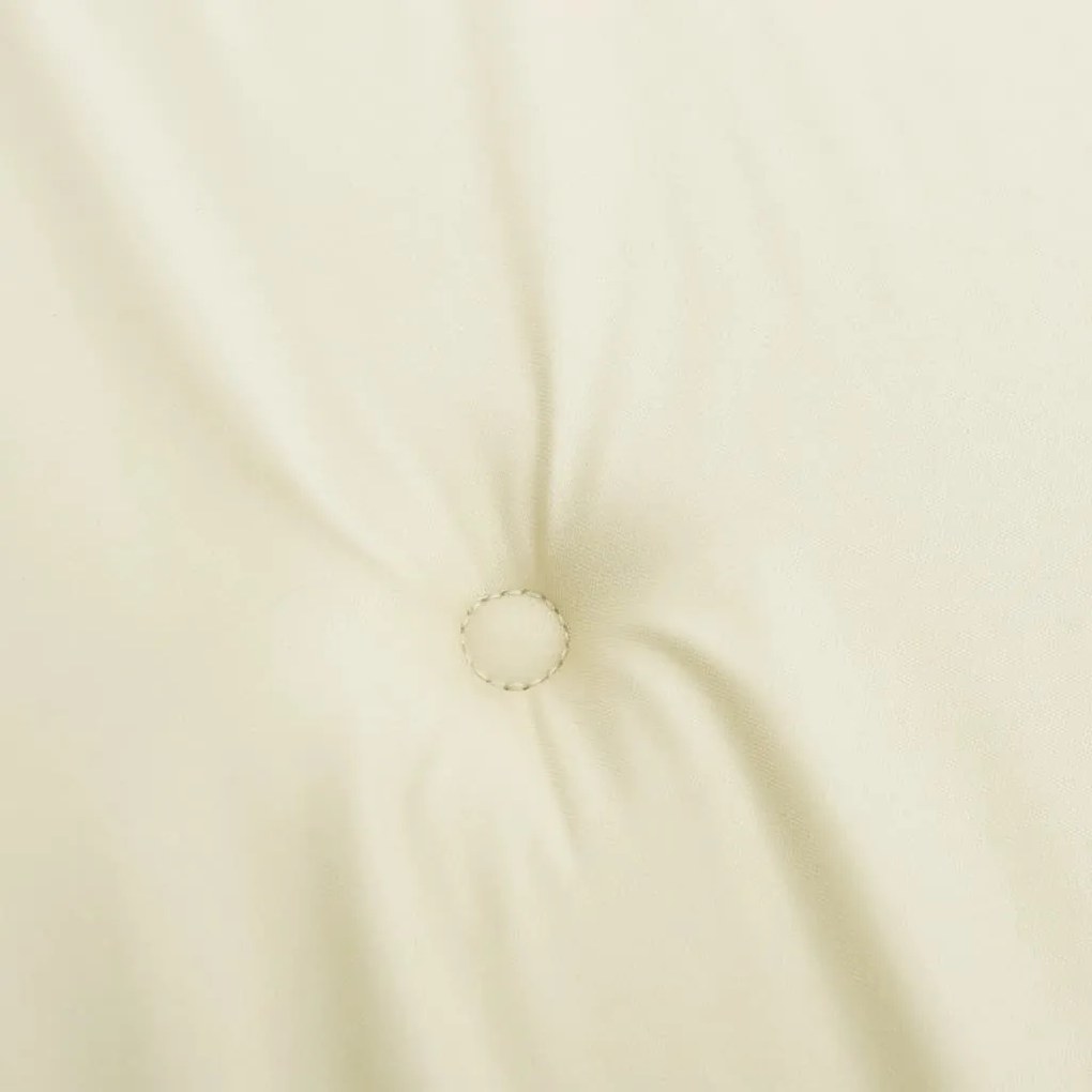Almofadões lombares p/ cadeiras de jardim 4pcs oxford creme