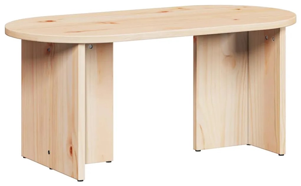 Mesa de centro Natural 80 x 39.5 x 35 cm
