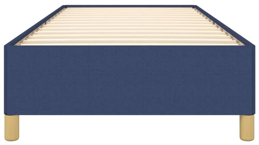 Estrutura de cama sem colchão 80x200 cm azul