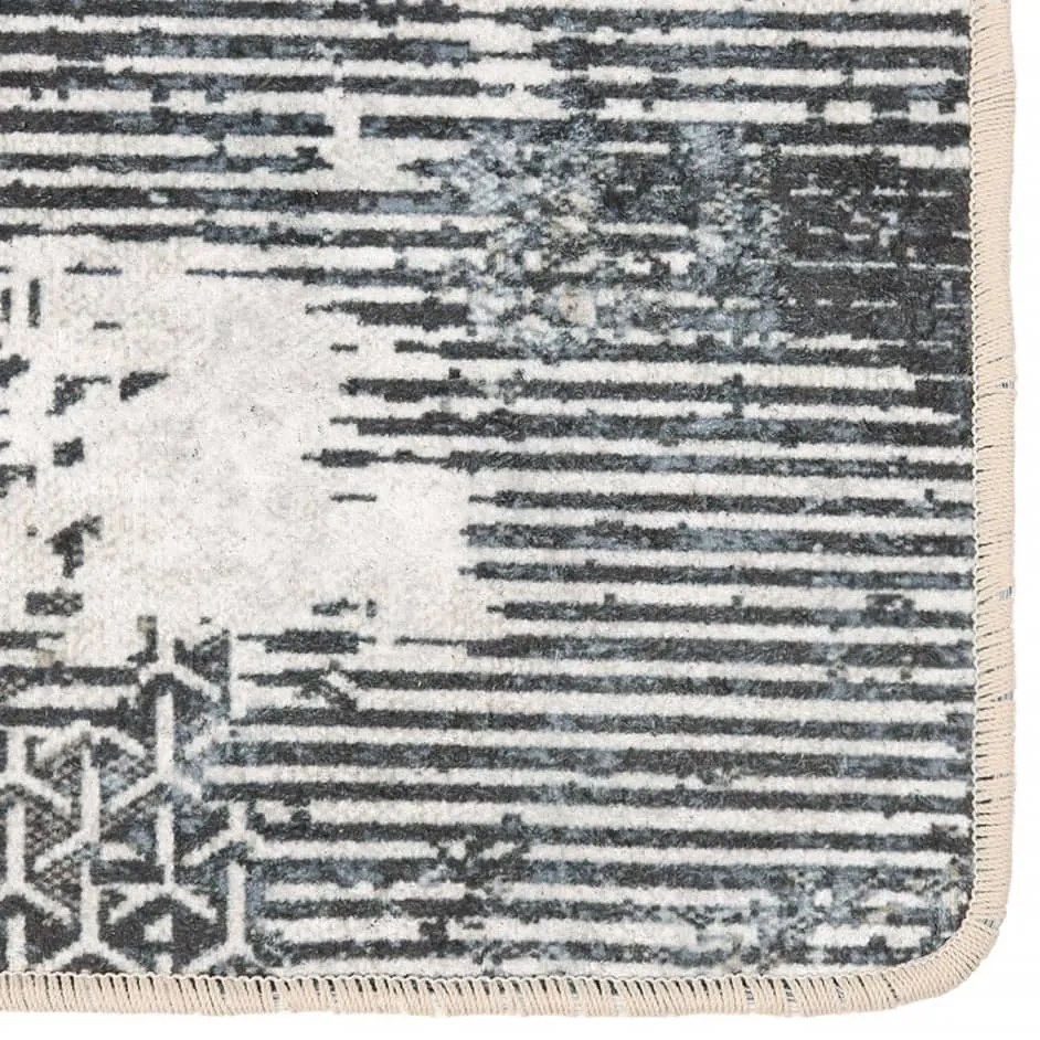 Tapete lavável antiderrapante 80x300 cm multicor