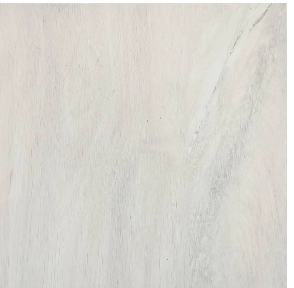 Tábuas de soalho autoadesivas 55 pcs 5,11 m² PVC creme
