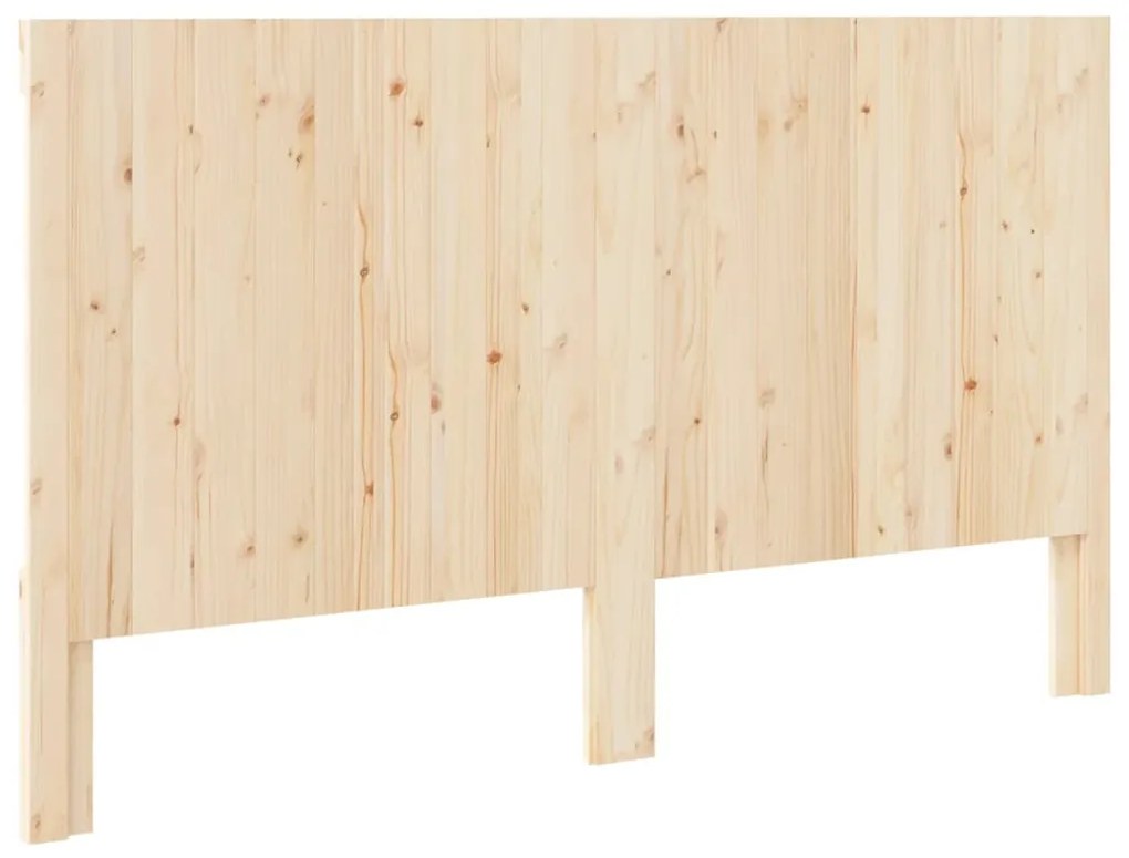 Cabeceira 180x104 cm madeira de pinho maciça