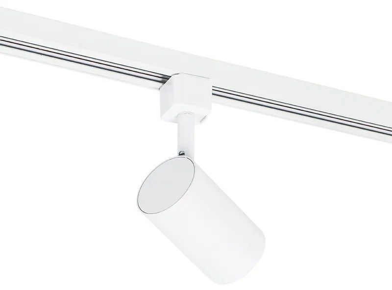 Sistema de trilho monofásico moderno branco 5-luzes- JEANA Moderno