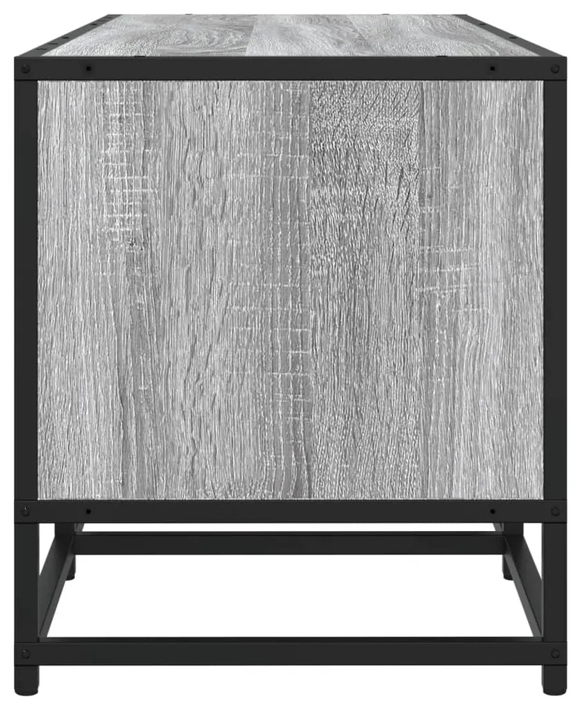 Móvel de TV 180x35x41 cm derivados de madeira cinzento sonoma