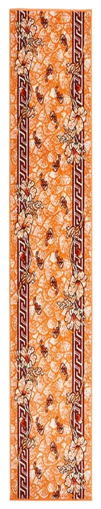 vidaXL Passadeira 60x400 cm polipropileno terracota