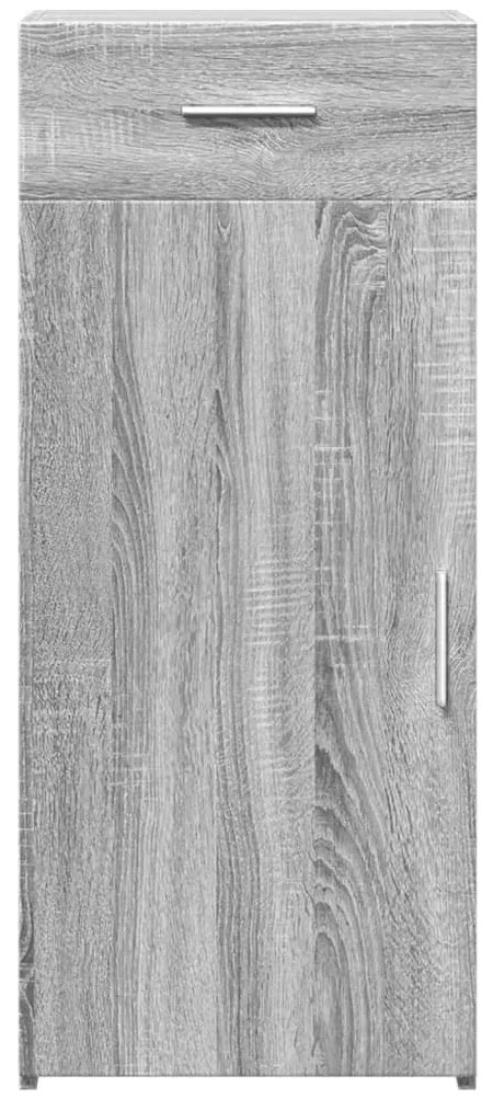 Aparador 40x42,5x93 cm derivados de madeira cinzento sonoma