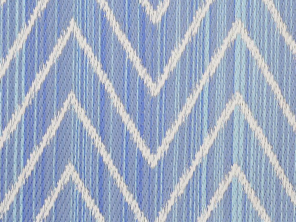Tapete de exterior azul 120 x 180 cm BALOTRA Beliani